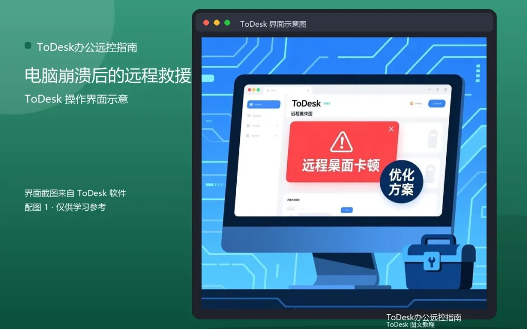 紧急故障场景：电脑崩溃后的远程救援配图