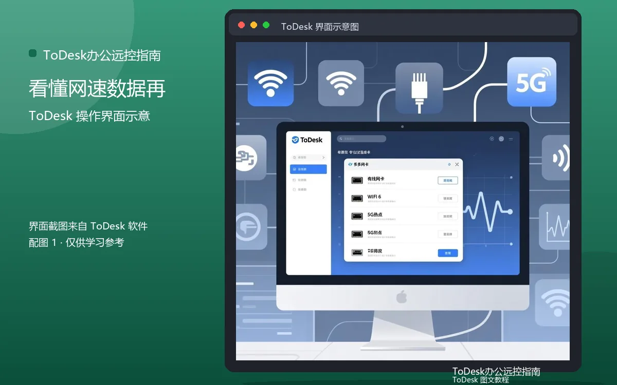 看懂网速数据再界面示意图（配图1）