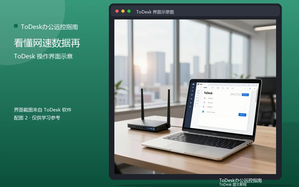 看懂网速数据再界面示意图（配图2）