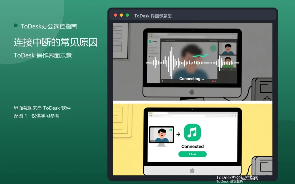 远程办公掉线排查：连接中断的常见原因配图