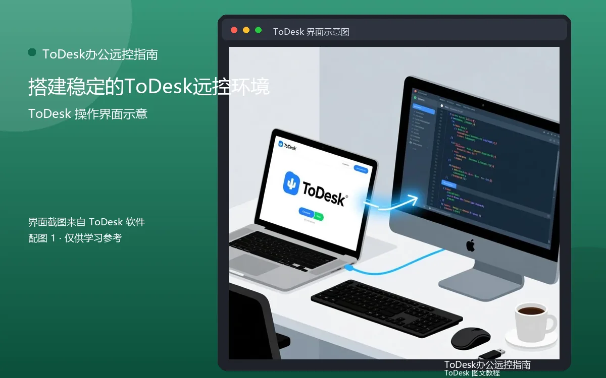 搭建稳定的ToDesk远控环境界面示意图(配图1)