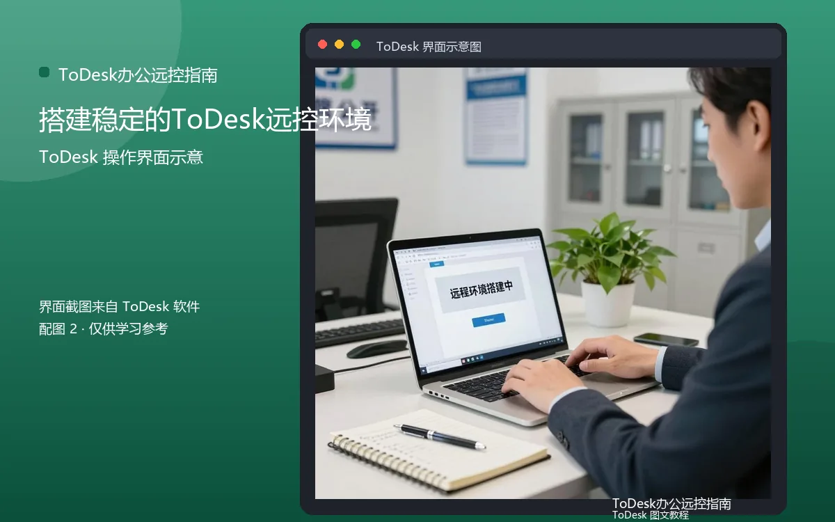 搭建稳定的ToDesk远控环境界面示意图(配图2)