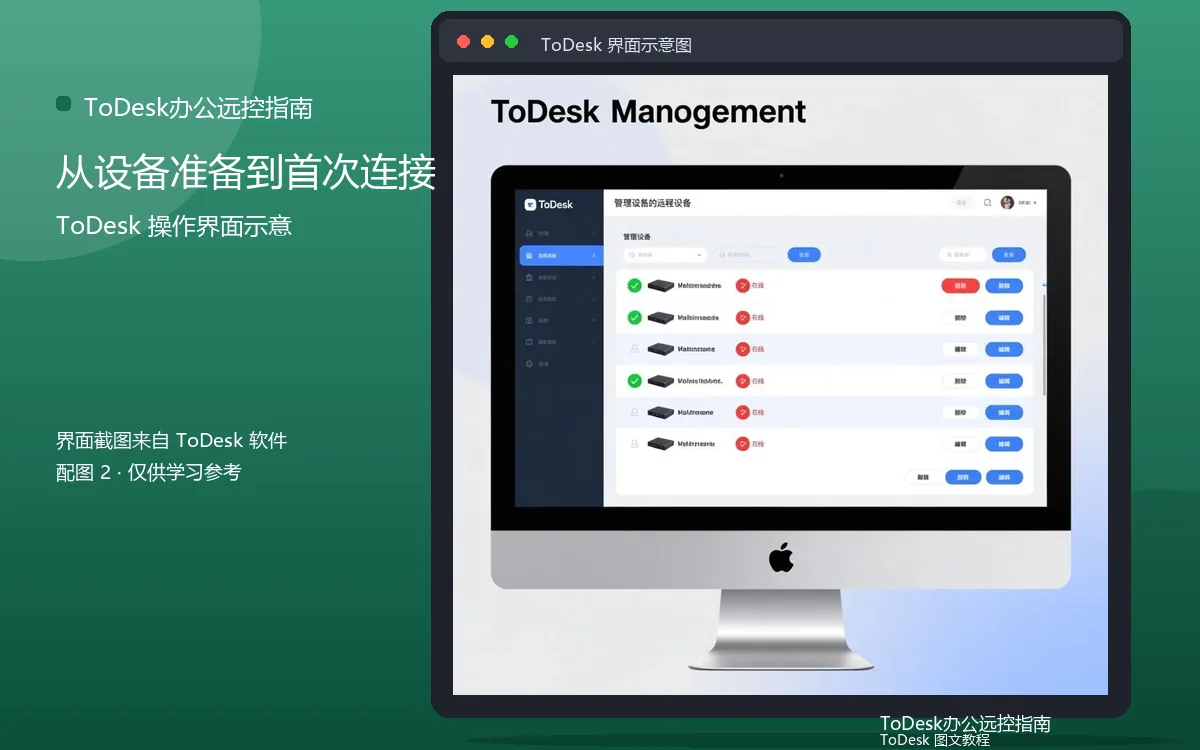 从设备准备到首次连接界面示意图(配图2)