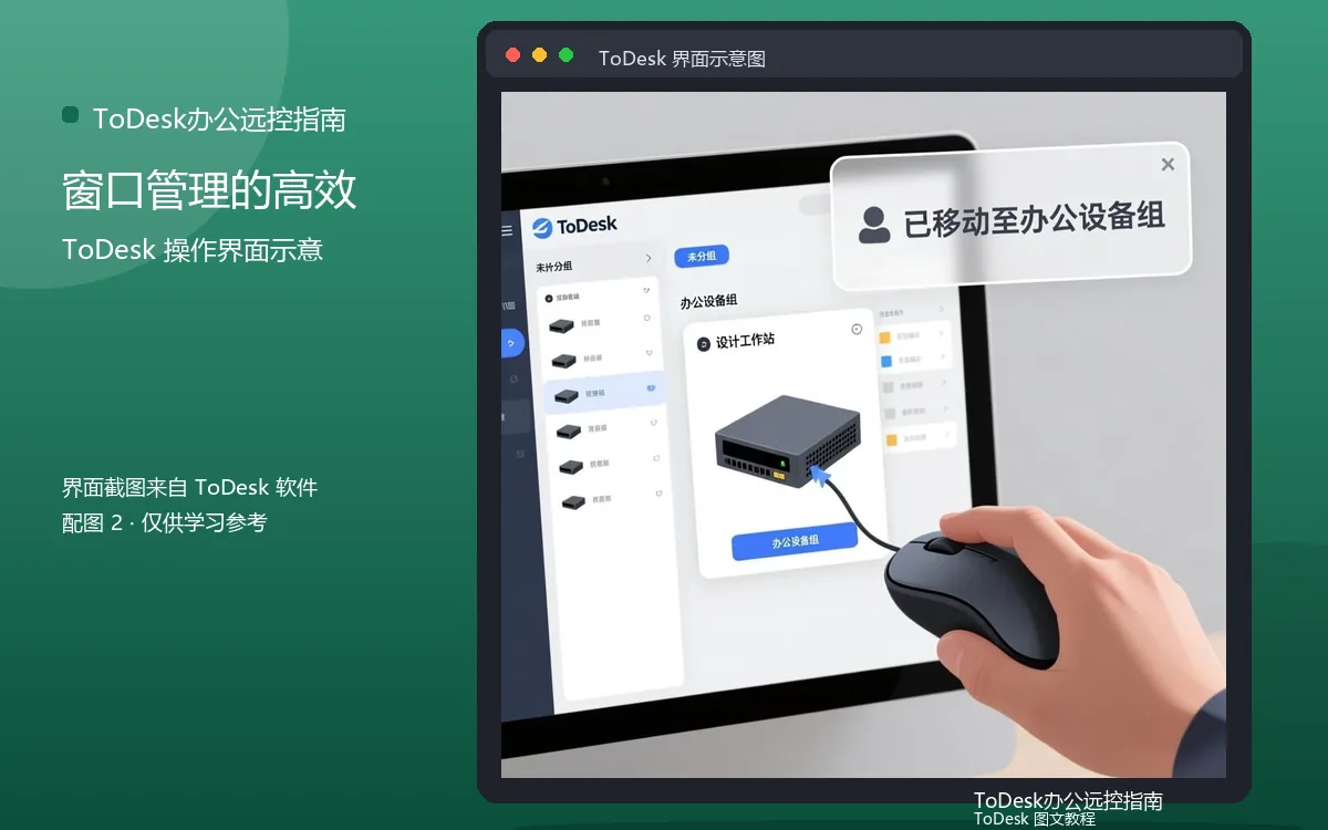 窗口管理的高效界面示意图(配图2)
