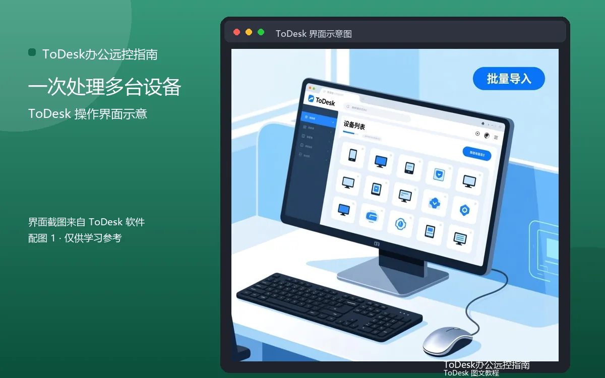 一次处理多台设备界面示意图（配图1）