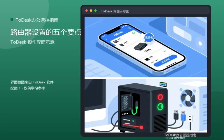 ToDesk远程办公多设备管理教程配图