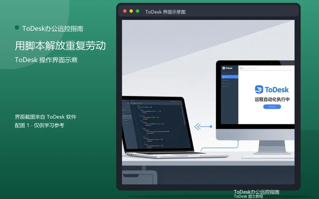 远程办公自动化:用脚本解放重复劳动配图