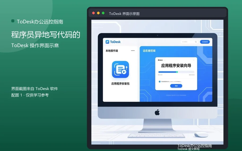 远程开发场景：程序员异地写代码的方案配图