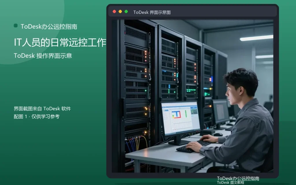 远程运维场景：IT人员的日常远控工作配图