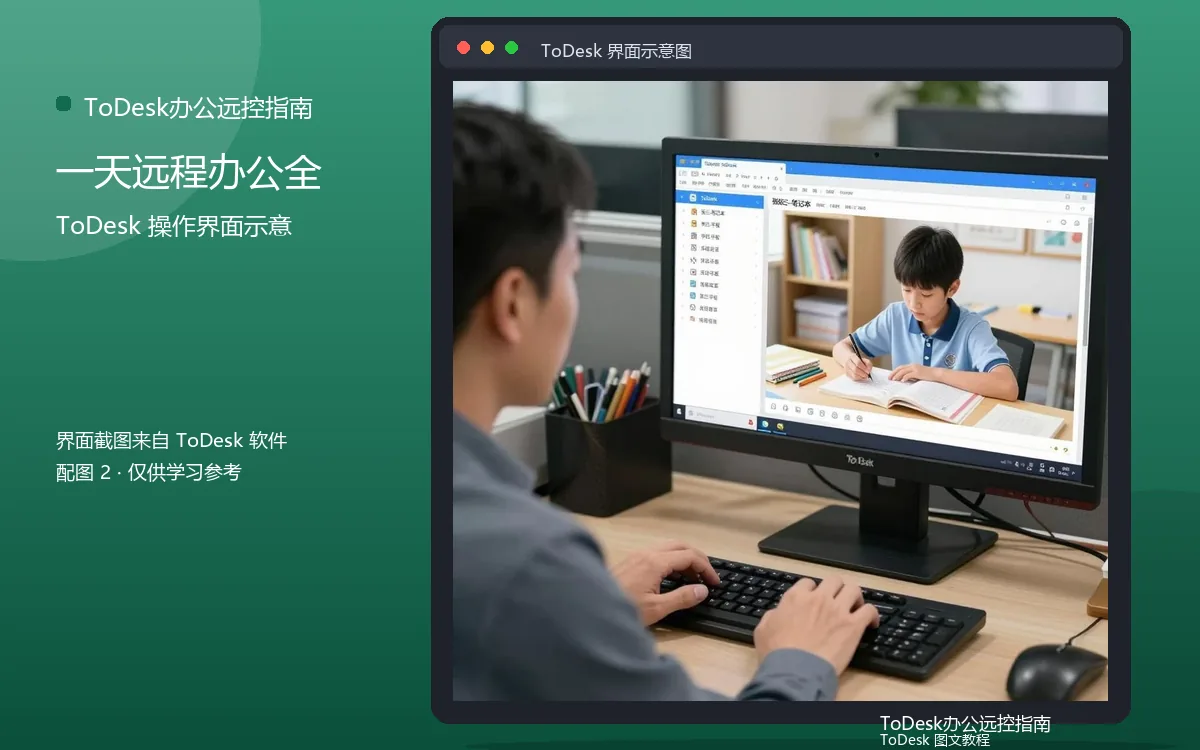 一天远程办公全界面示意图（配图2）